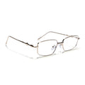 Voyage Golden Rectangle Eyeglasses for Men & Women (2412FMG7825)
