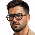 Ghost | Black Wayfarer Eyeglasses for Men & Women | 86582MGA2-C1