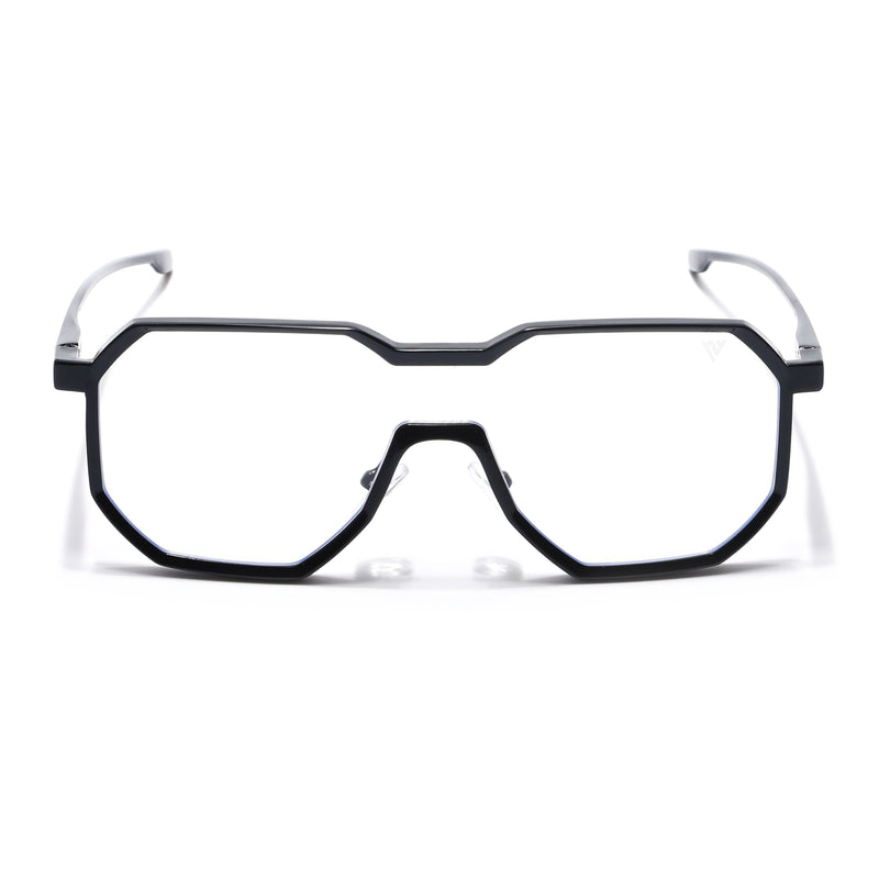 Drip | Matt Black Eyeglasses for Men & Women | 98145MG5164-C2