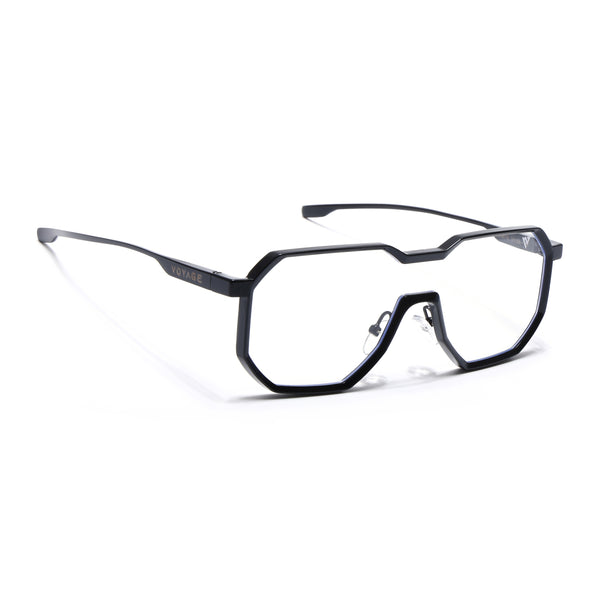 Drip | Matt Black Eyeglasses for Men & Women | 98145MG5164-C2