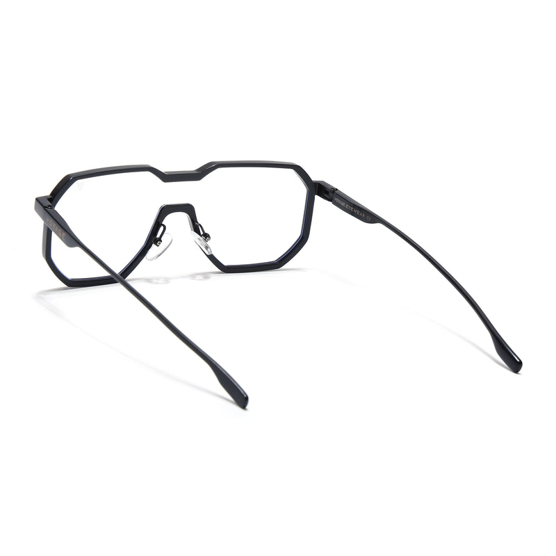 Drip | Matt Black Eyeglasses for Men & Women | 98145MG5164-C2