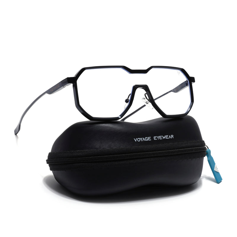 Drip | Matt Black Eyeglasses for Men & Women | 98145MG5164-C2
