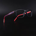 Eyejack Rush Navy Blue Square Eyeglasses for Men & Women (1008CL707-C3)