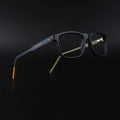 Eyejack Rush Matt Black Square Eyeglasses for Men & Women (1008CL709-C5)