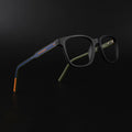 Eyejack Rush Matt Black Square Eyeglasses for Men & Women (1009CL719-C5)