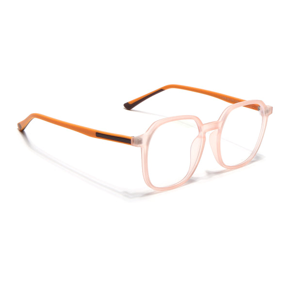 Voyage Orange Round Eyeglasses for Men & Women (11008MG3997-C5)