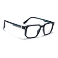 Eyejack Black Wayfarer Eyeglasses for Men & Women (162003FCL2461)