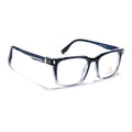 Eyejack Black & Transparent Wayfarer Eyeglasses for Men & Women (162004FCL2475)
