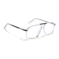 EyeJack Titex Transparent Aviator Eyeglasses for Men & Women (18906CL298-C7)