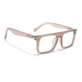 Eyejack Matt Brown Wayfarer Eyeglasses for Men & Women (2261FCL2158-C3)