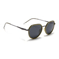 Eyejack Aura Light Green & Grey Round Polarized Sunglasses for Men & Women (2502PCL1476)
