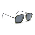 Eyejack Aura Olive & Grey Wayfarer Polarized Sunglasses for Men & Women (2505PCL1506)