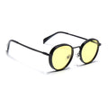 Captain | Yellow Tint Round Polarized Sunglasses - PMG7251