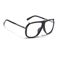 Voyage Black & Grey Wayfarer Eyeglasses for Men & Women (3343MG5222-C3)