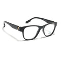 Voyage Black Wayfarer Eyeglasses for Men & Women (52201FMG7684)