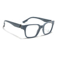 Voyage Grey Wayfarer Eyeglasses for Men & Women (52202FMG7691)