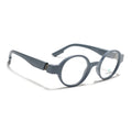 Voyage Grey Round Eyeglasses for Men & Women (52203FMG7697)