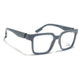 Voyage Grey Wayfarer Eyeglasses for Men & Women (52206FMG7715)
