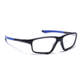 Voyage Active Black Rectangle Eyeglasses for Men & Women (6687MG5661-C3)