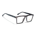 Eyejack Grey Wayfarer Eyeglasses for Men & Women (668803FCL2344)
