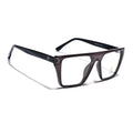 Eyejack Grey Wayfarer Eyeglasses for Men & Women (668804FCL2356)