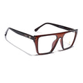 Eyejack Brown Wayfarer Eyeglasses for Men & Women (668804FCL2360)