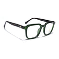 Eyejack Green Square Eyeglasses for Men & Women (668807FCL2397)