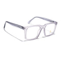 Eyejack Matt Grey Wayfarer Eyeglasses for Men & Women (668809FCL2417)