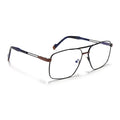 Voyage Black & Brown Wayfarer Eyeglasses for Men & Women (73014FMG7073-C2)