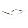 Slayr | Clear Rimless Eyeglasses | MG7049