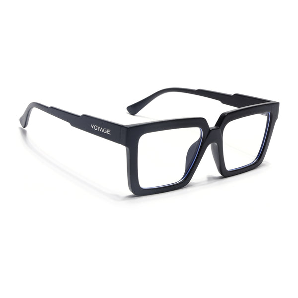 Voyage Verso Matt Black Wayfarer Eyeglasses for Men & Women (8774MG5165-C3)