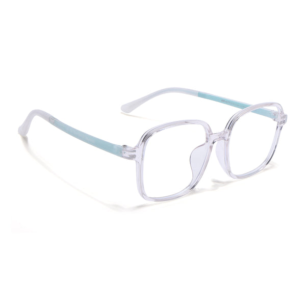 Voyage Air Transparent Square Eyeglasses for Men & Women (901MG4386-C4)