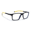 Voyage Active Black Square Eyeglasses for Men & Women (9805MG5721-C9)