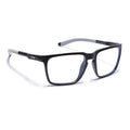 Voyage Active Black Square Eyeglasses for Men & Women (9809MG5754-C2)