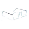Light Green Square Eyeglasses for Men & Women (99001FMG6813-C6)