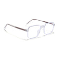 Eyejack Minimals Transparent Square Eyeglasses for Men & Women (A05FCL1334-C3)