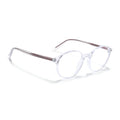 Eyejack Minimals Transparent Round Eyeglasses for Men & Women (A07FCL1348-C3)