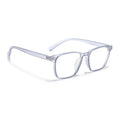 Eyejack Canment Blue Square Eyeglasses for Men & Women (CM20024FCL1874-C7)