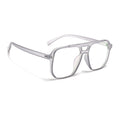 Eyejack Canment Grey Wayfarer Eyeglasses for Men & Women (CM28014FCL1890-C3)