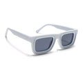 Smuggler | White & Silver Unisex Sunglasses | Black Lens - MG6425