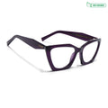 Voyage Glaze Purple Cateye Eyeglasses for Women (FPK26004FMG8145)