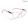 Voyage Glaze Pink Cateye Eyeglasses for Women (FPK26005FMG8088)