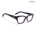 Voyage Glaze Purple Cateye Eyeglasses for Women (FPK26006FMG8131)