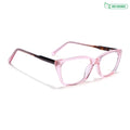 Voyage Glaze Pink Cateye Eyeglasses for Women (FPK26007FMG8106)