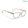 Voyage Glaze Light Green Rectangle Eyeglasses for Men & Women (FPK26008FMG8112)