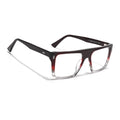 Voyage Glaze Wine Wayfarer Acetate Eyeglasses for Men & Women (FPK26014FMG8647)