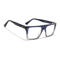 Voyage Glaze Blue & Brown Wayfarer Acetate Eyeglasses for Men & Women (FPK26014FMG8649)