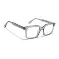 Voyage Glaze Grey Square Acetate Eyeglasses for Men & Women (FPK26015FMG8656)