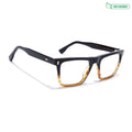 Voyage Glaze Black Wayfarer Eyeglasses for Men & Women (FPK26017FMG8138)