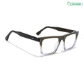 Voyage Glaze Green Wayfarer Eyeglasses for Men & Women (FPK26017FMG8140)